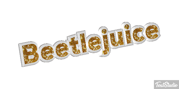 Beetlejuice Text effect