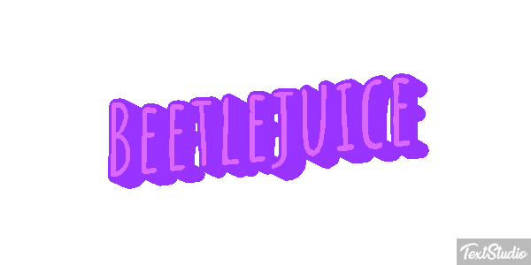 Beetlejuice Text effect