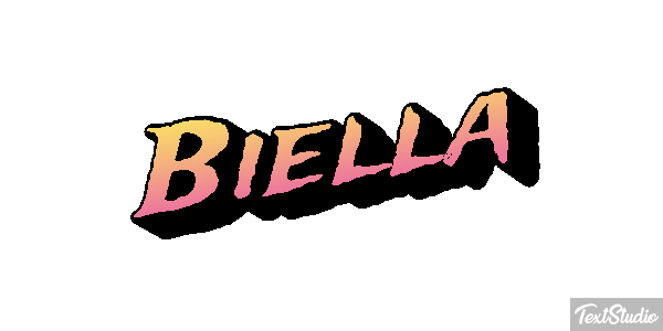 Biella Text effect