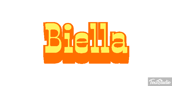 Biella Text effect