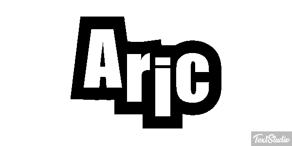 Aric Text effect