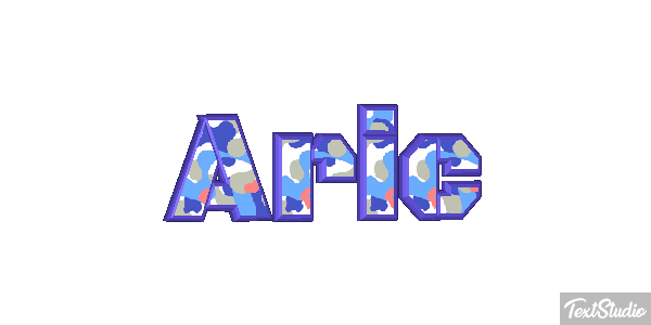 Aric Text effect