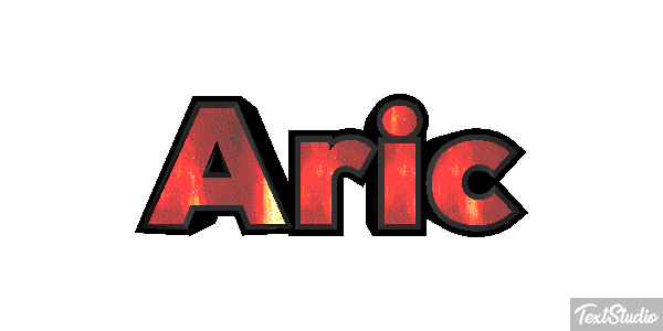 Aric Text effect
