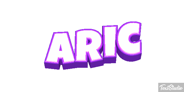 Aric Text effect