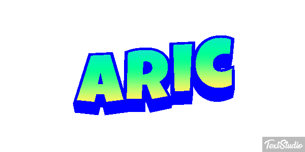 Aric Text effect