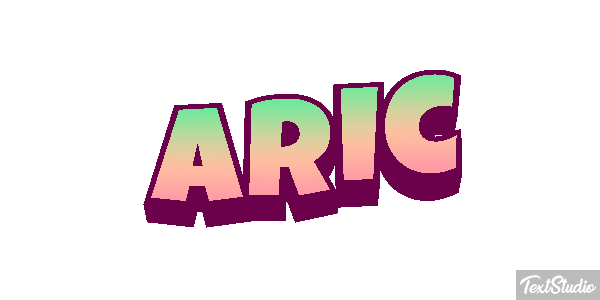 Aric Text effect