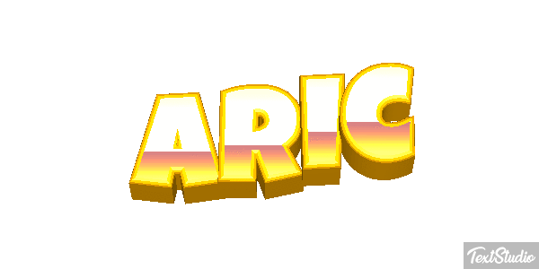 Aric Text effect