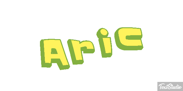 Aric Text effect