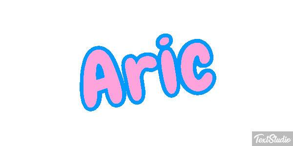 Aric Text effect