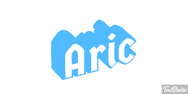 Aric Text effect