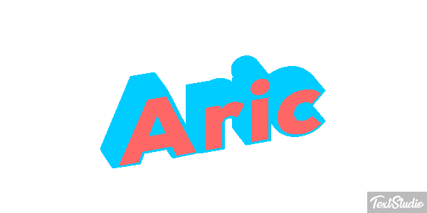 Aric Text effect