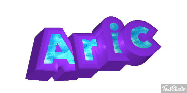Aric Text effect