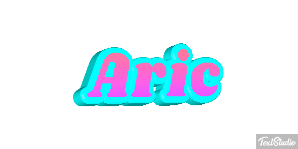 Aric Text effect
