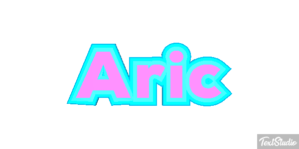 Aric Text effect
