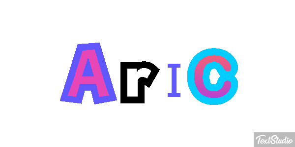 Aric Text effect