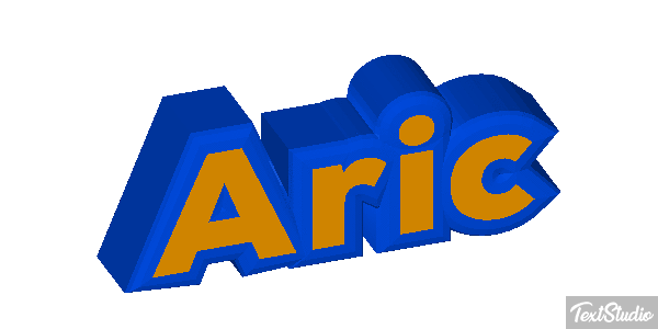 Aric Text effect
