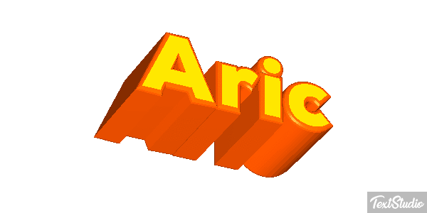 Aric Text effect