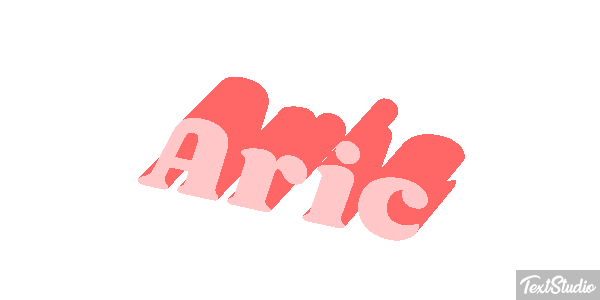 Aric Text effect