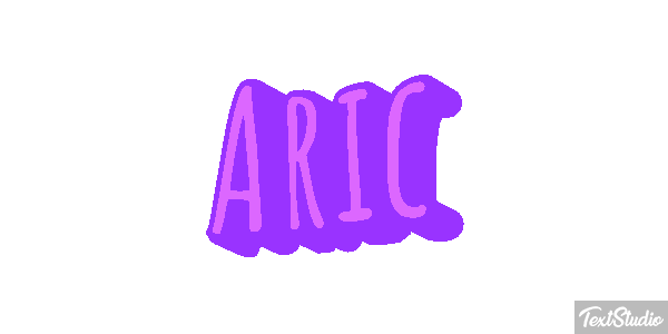 Aric Text effect