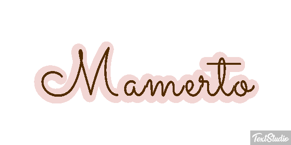 Mamerto テキスト効果