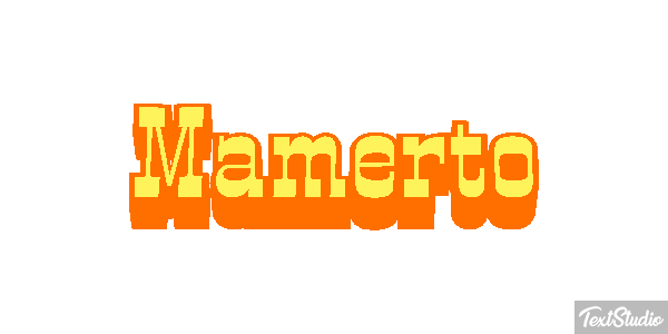Mamerto テキスト効果