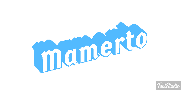 Mamerto テキスト効果