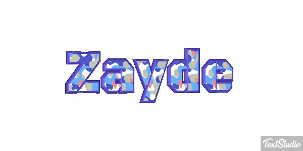 Zayde Text effect