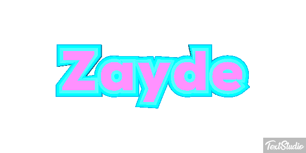 Zayde Text effect