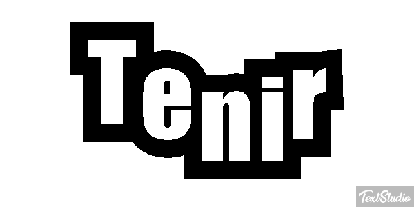 Tenir Effet de texte