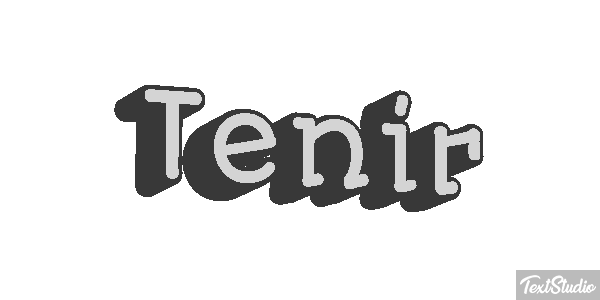 Tenir Effet de texte