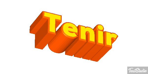 Tenir Effet de texte