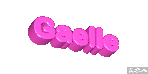 Gaëlle Text effect