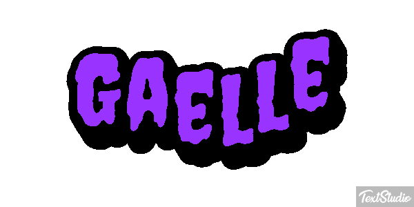 Gaëlle Text effect