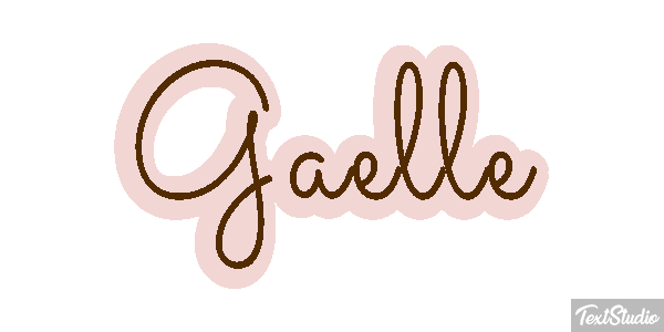 Gaëlle Text effect