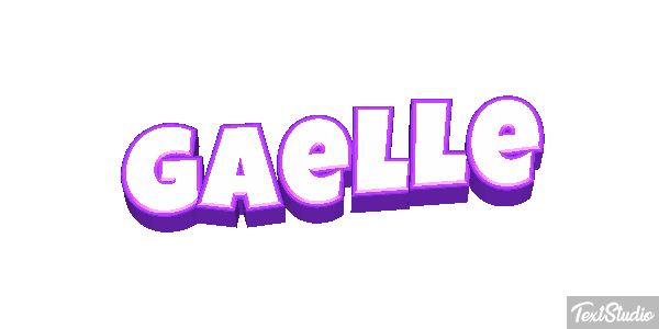 Gaëlle Text effect