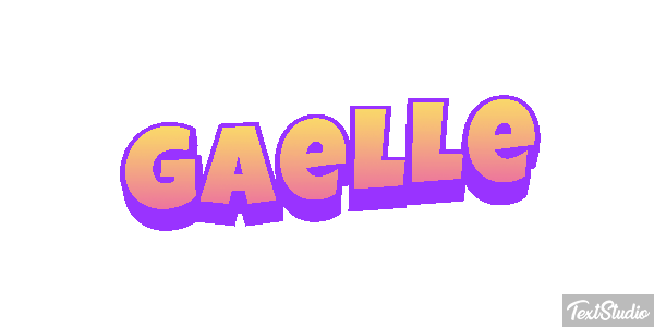 Gaëlle Text effect