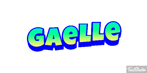 Gaëlle Text effect