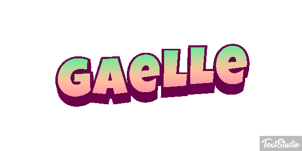 Gaëlle Text effect