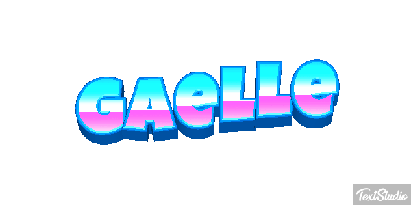 Gaëlle Text effect