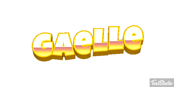 Gaëlle Text effect