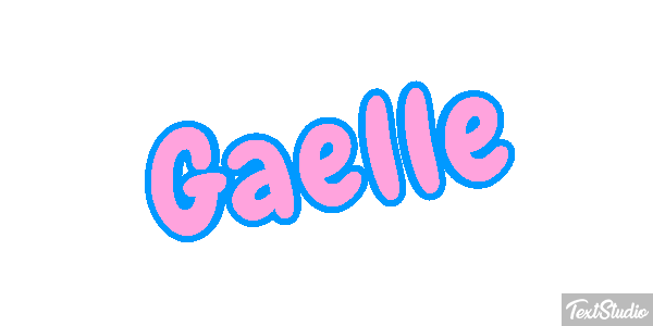 Gaëlle Text effect