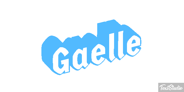 Gaëlle Text effect