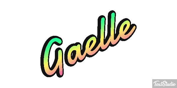 Gaëlle Text effect