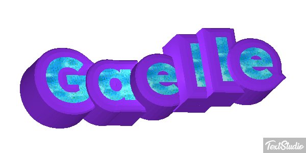 Gaëlle Text effect