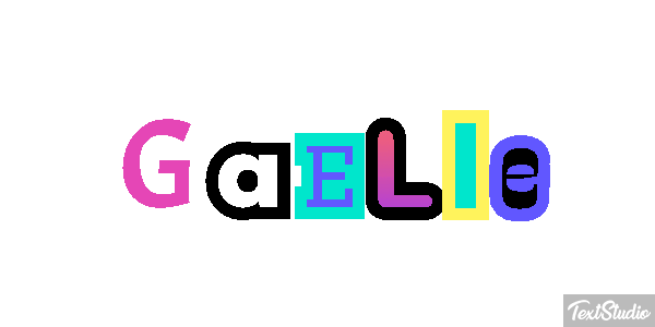 Gaëlle Text effect