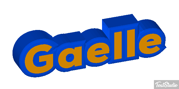 Gaëlle Text effect