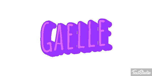 Gaëlle Text effect