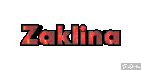 Żaklina Text effect