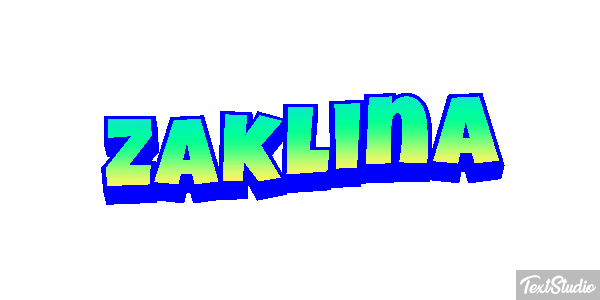 Żaklina Text effect