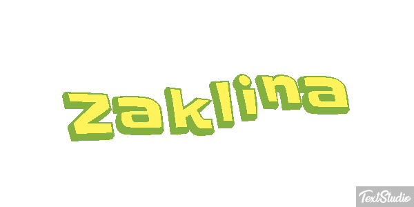 Żaklina Text effect
